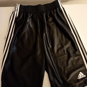 ADIDAS 3 STRIPE MESH SHORTS